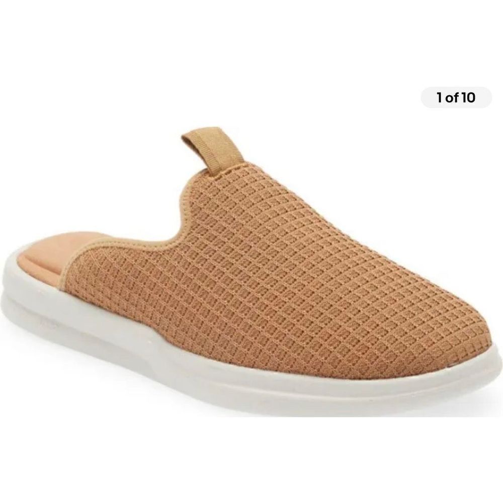 Lusso Cloud UNHIDE DUSTY ROSE WAFFLE Slide Sneaker NWOB Size Men 9 or Woman 11